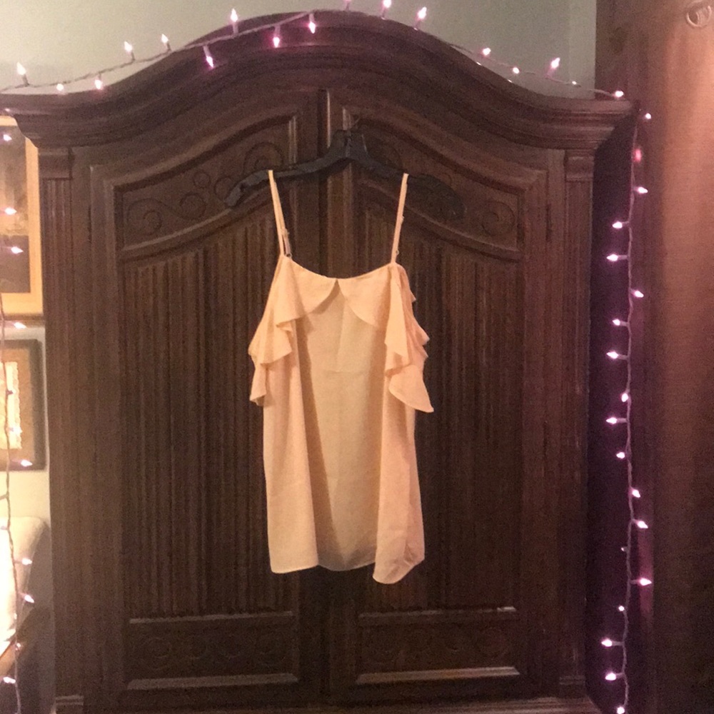 Whimsy Spaghetti Strap/Off Shoulder Blouse